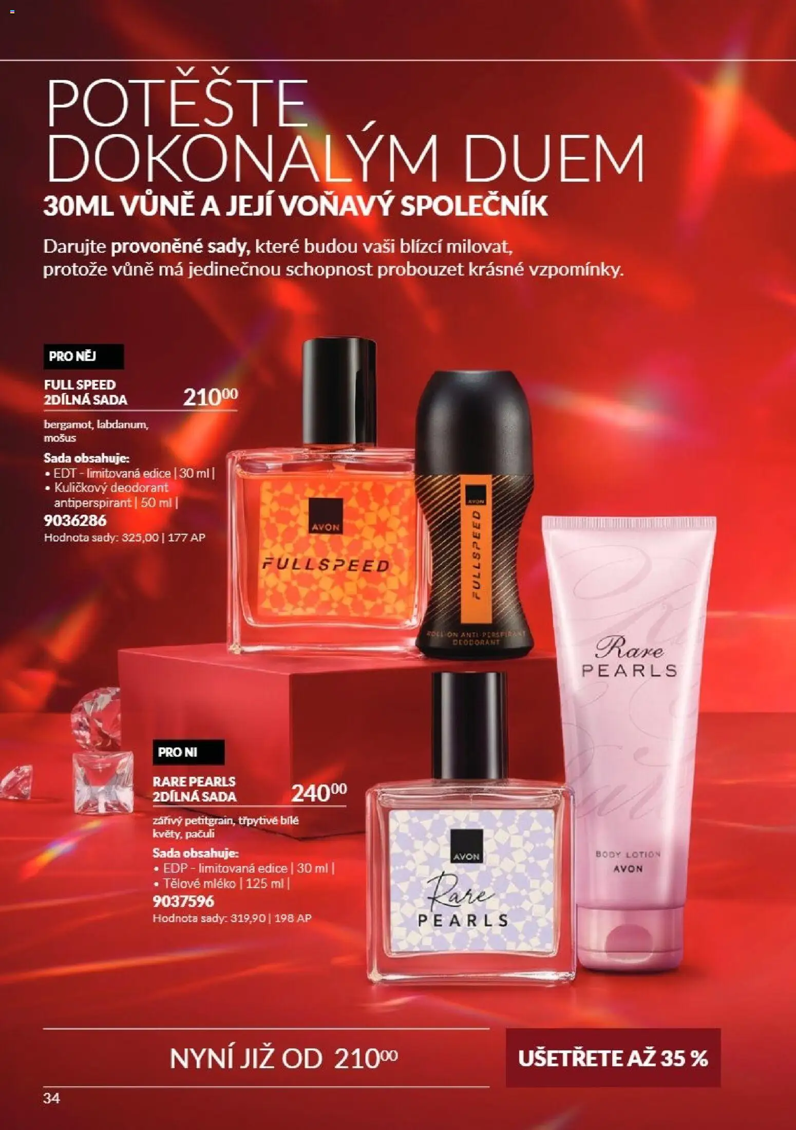 Avon Katalog 11/2026 od 01.11.2026 | Strana: 34 | Produkty: Tělové mléko, Deodorant, Mléko, Body