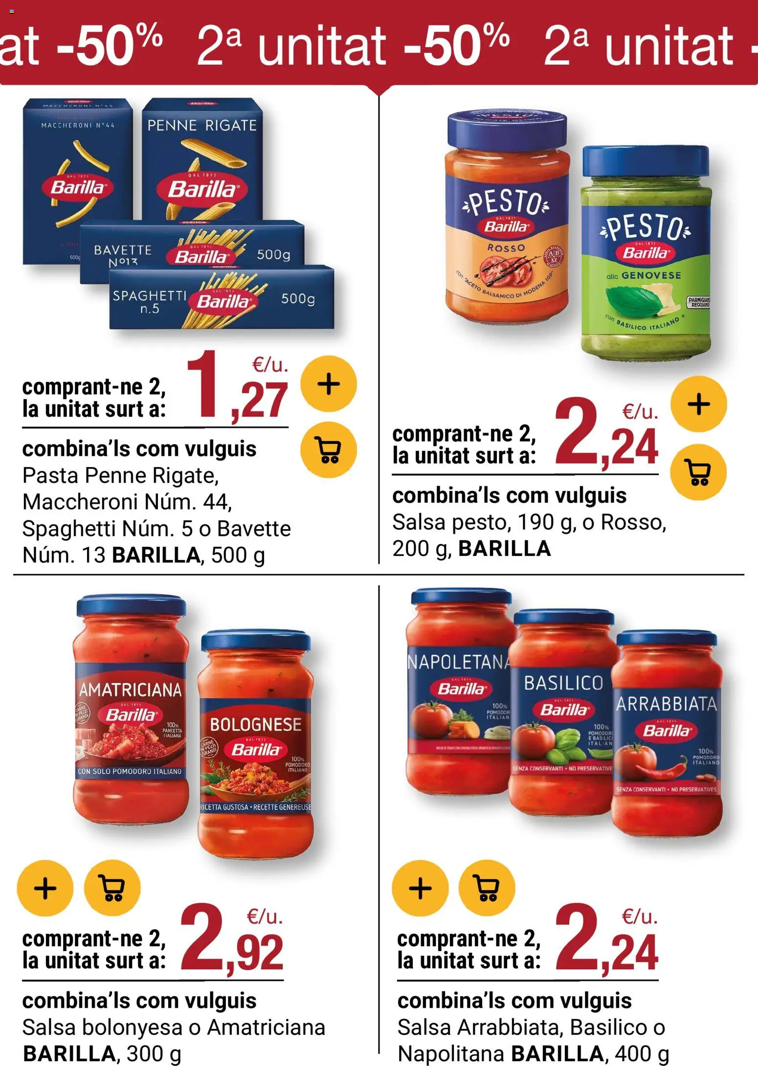 Bonpreu folleto │ válido desde el 19.05.2026 | Página: 10 | Productos: Pasta