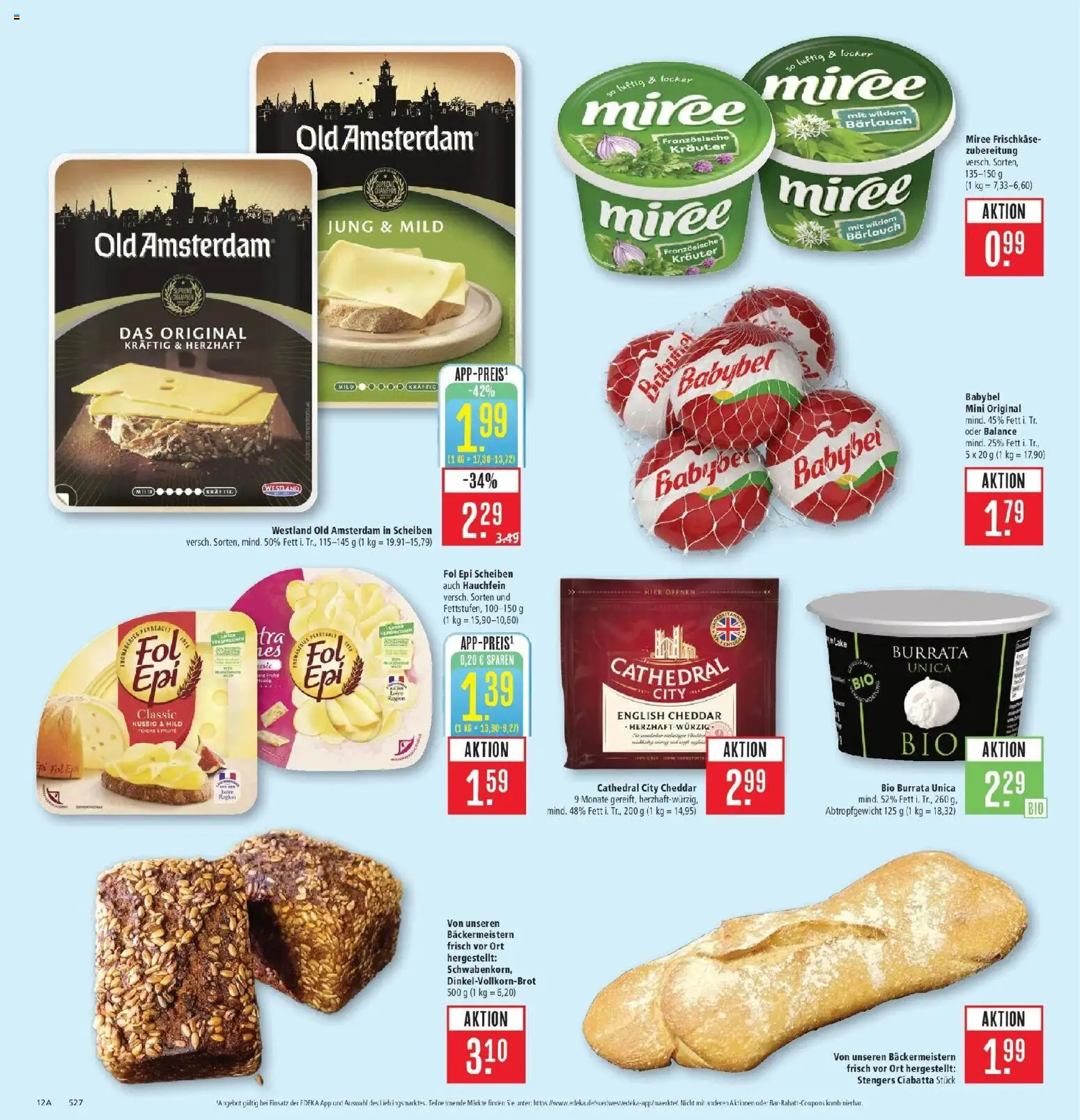 Marktkauf Prospekt Aschaffenburg – gültig ab 29.06.2026 | Seite: 16 | Produkte: Burrata, Babybel, Frischkase