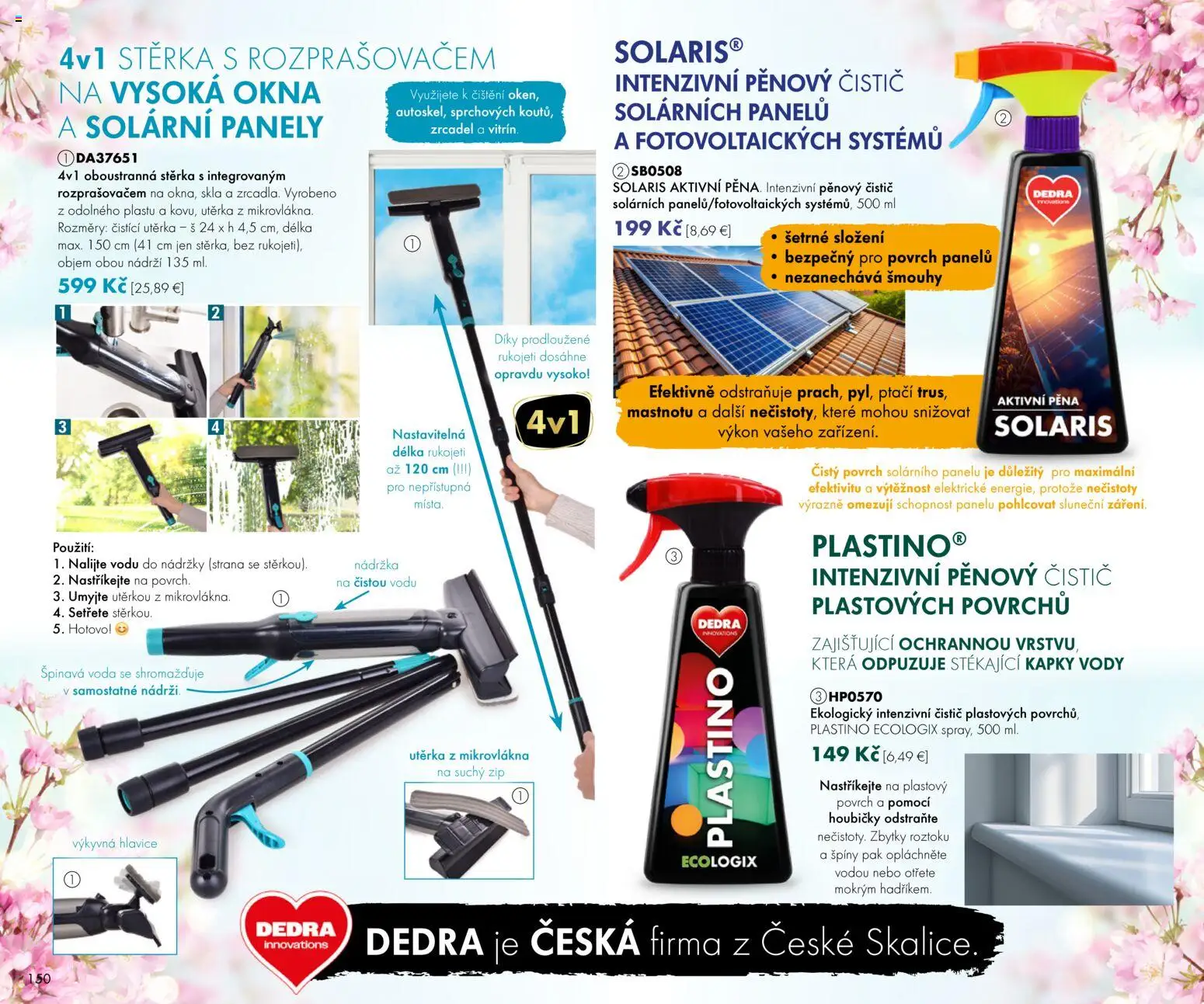 Nové Dedra akcie – leták je platný od 01.02.2026 | Strana: 50 | Produkty: Panely, Voda, Pena
