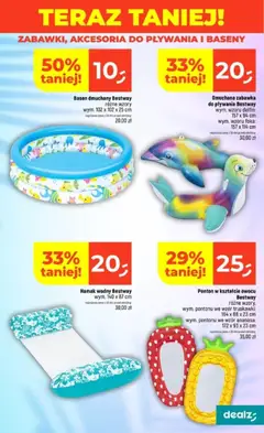 Pogląd oferty "Dealz gazetka" - ważna od 09.07.2026 | Strona: 43 | Produkty: Basen, Hamak
