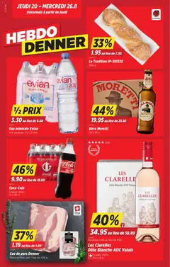 Denner aktionen FR ab 20.08.2026 gültig