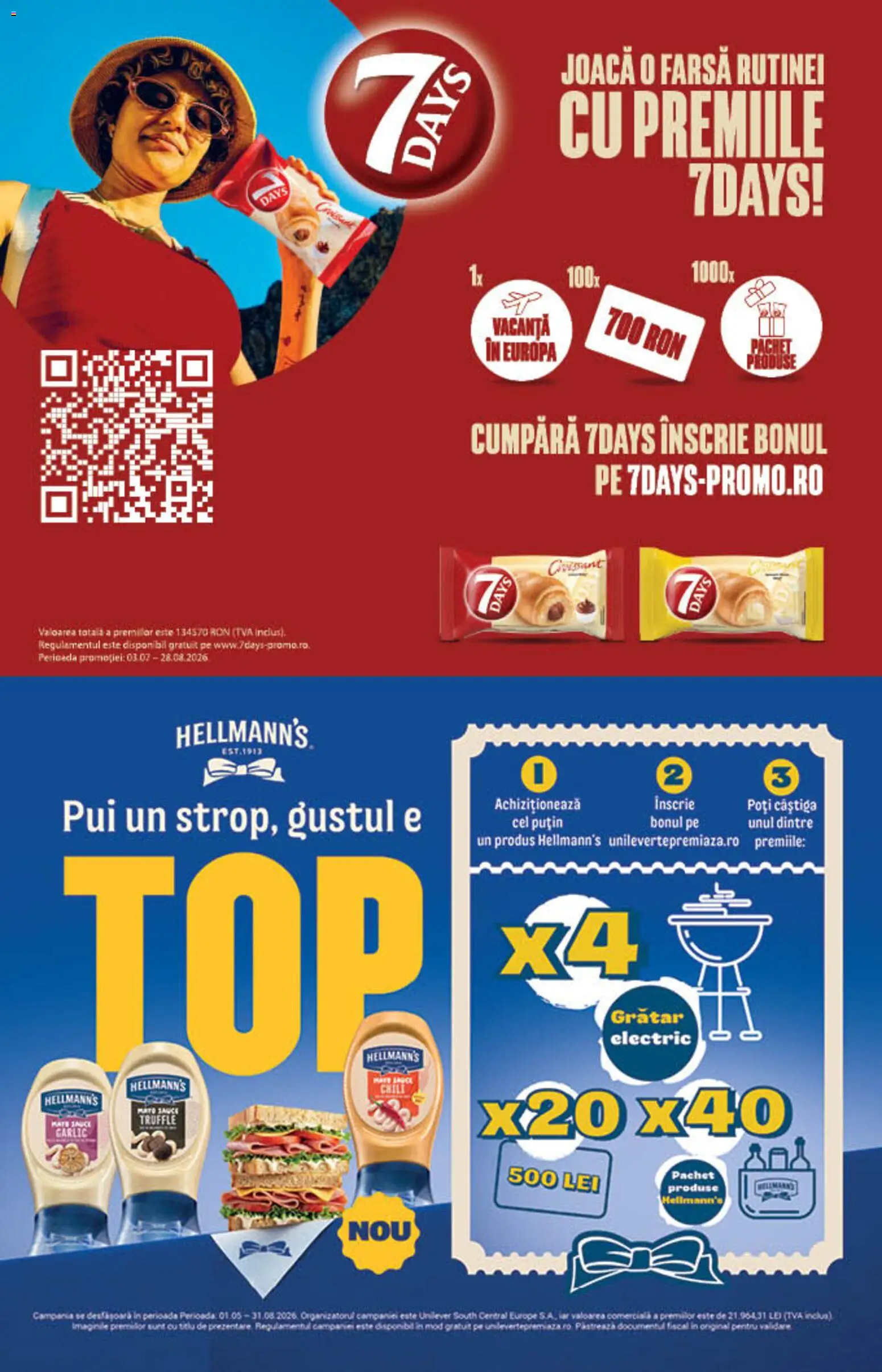 Noul catalog Profi – valabil de la 20.08.2026 | Pagină: 12 | Produse: Croissant, Ardei, Cremă, Maioneză