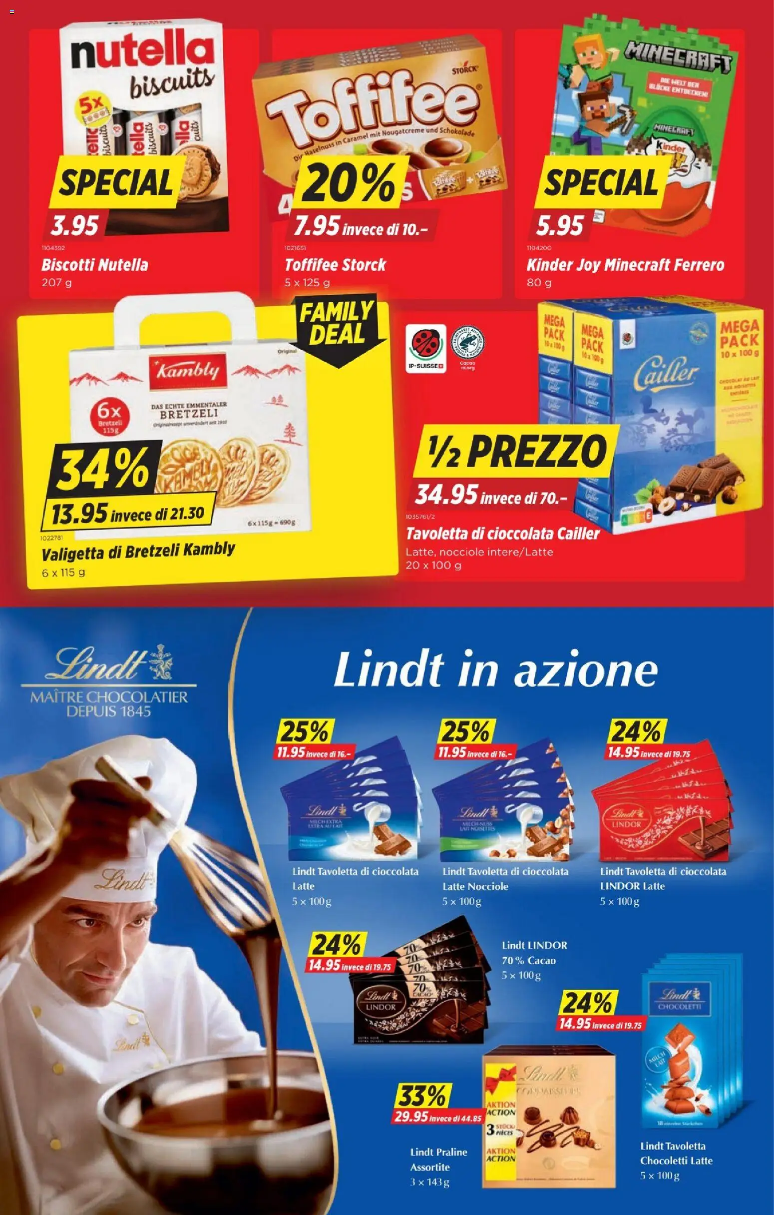 Denner aktionen IT – gültig ab 21.05.2026 | Seite: 8 | Produkte: Spabad, Milch, Schokolade