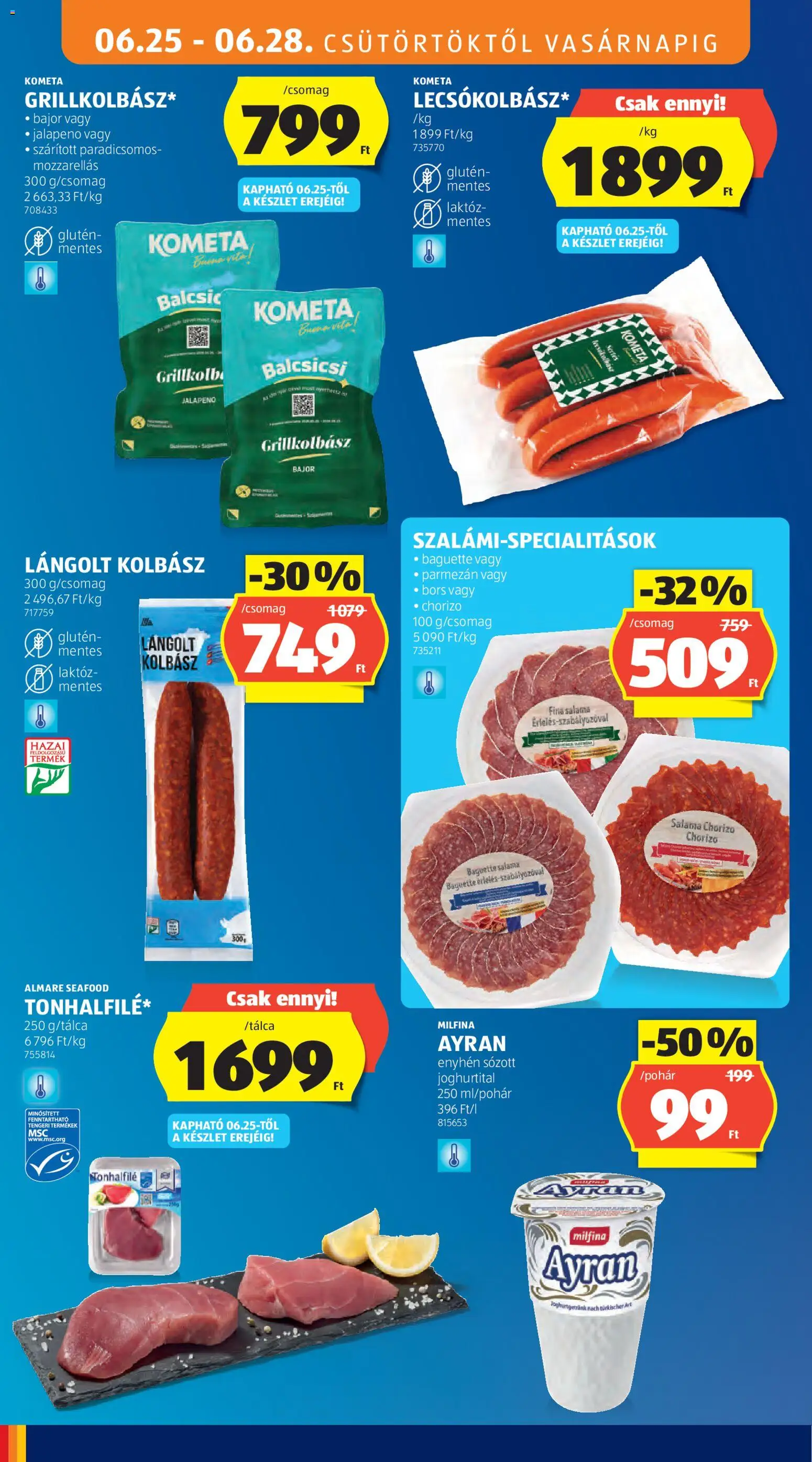 Aldi akciós ujság - amely érvényes a következő dátumtól: 25.06.2026 | Oldal: 12