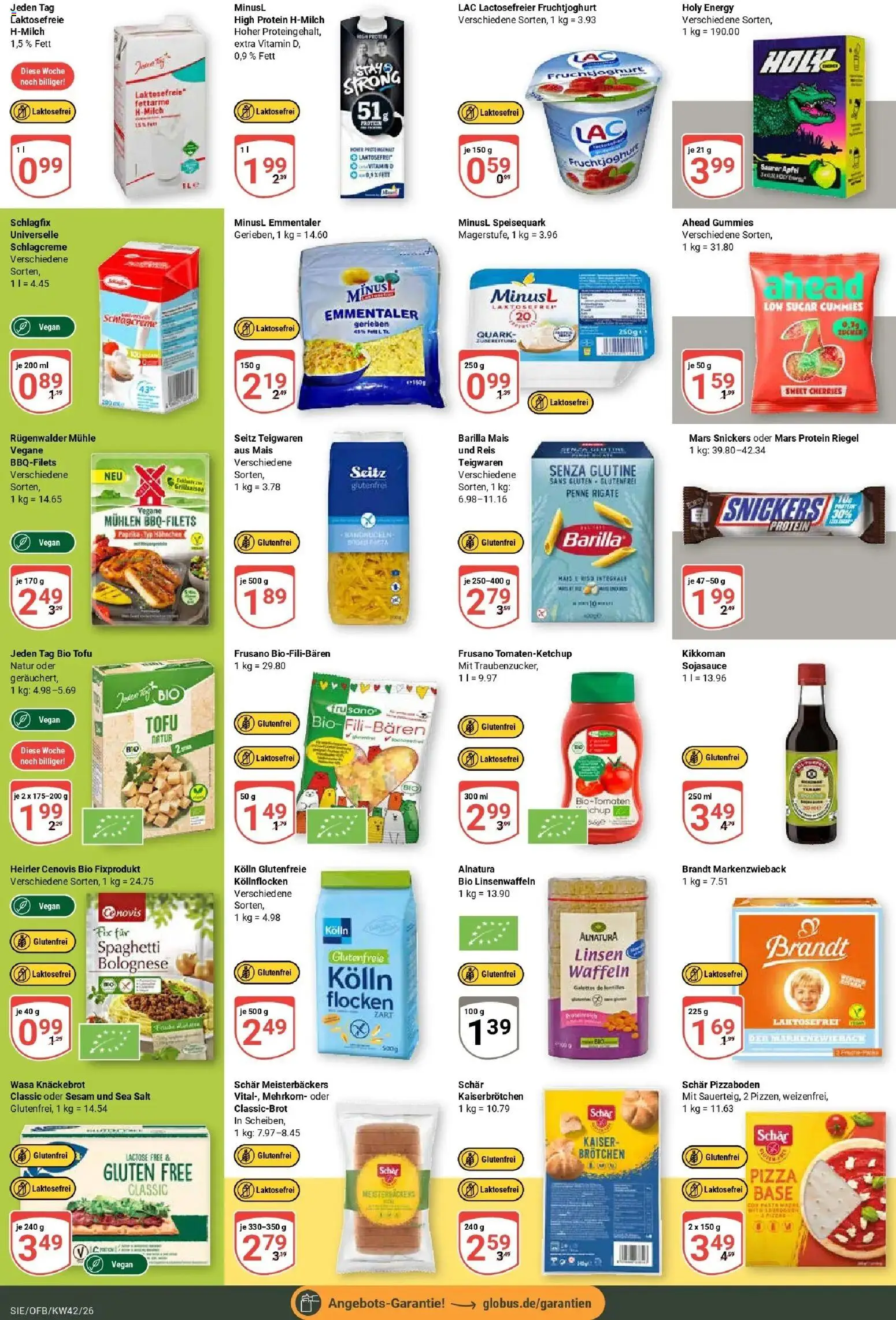 Globus Prospekt Siegen (ab 12.10.2026) » Angebote online | Seite: 8 | Produkte: Mais, Snickers, Mars, Waffeln