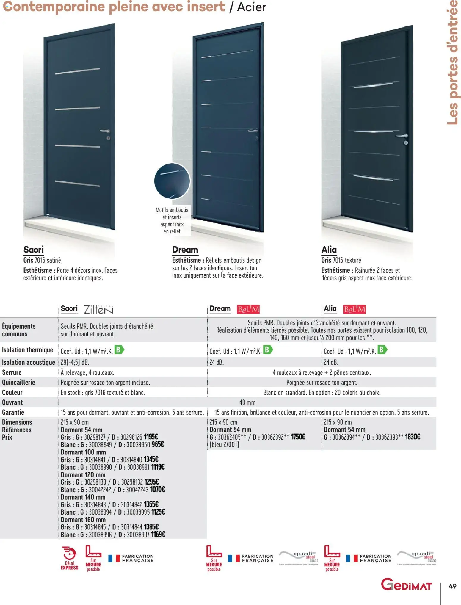 {H1} | Page: 49 | Produits: Porte, Portes