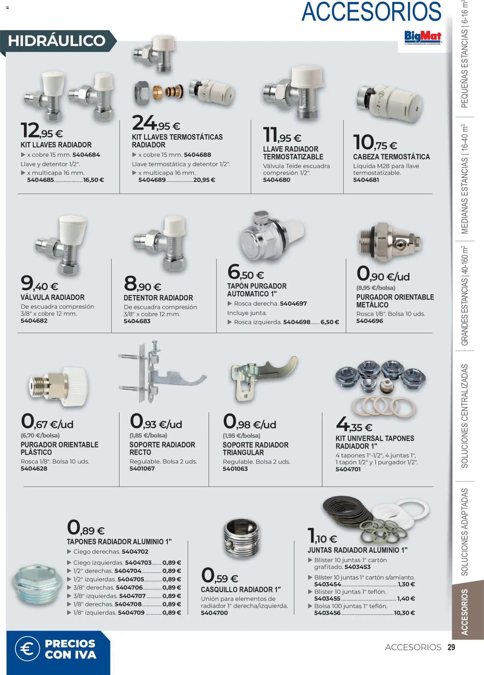 BigMat Calefacción │ válido desde el 05/10/2026 | Página: 29 | Productos: Bolsa, Radiador