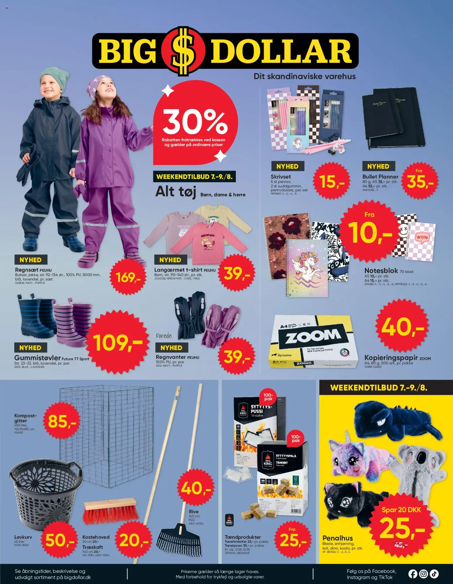 Bigdollar tilbudsavis – gyldig fra 07/08/2026 | Side: 8 | Produkter: Tøj