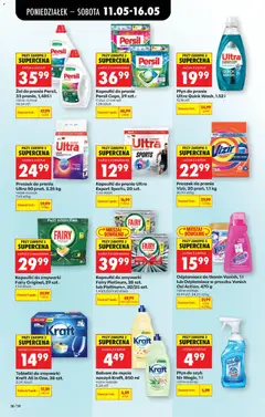 Pogląd oferty "Biedronka gazetka od poniedziałku" - ważna od 11.05.2026 | Strona: 88 | Produkty: Vanish, Kapsułki do prania ultra, Kapsułki do prania, Tabletki do zmywarki