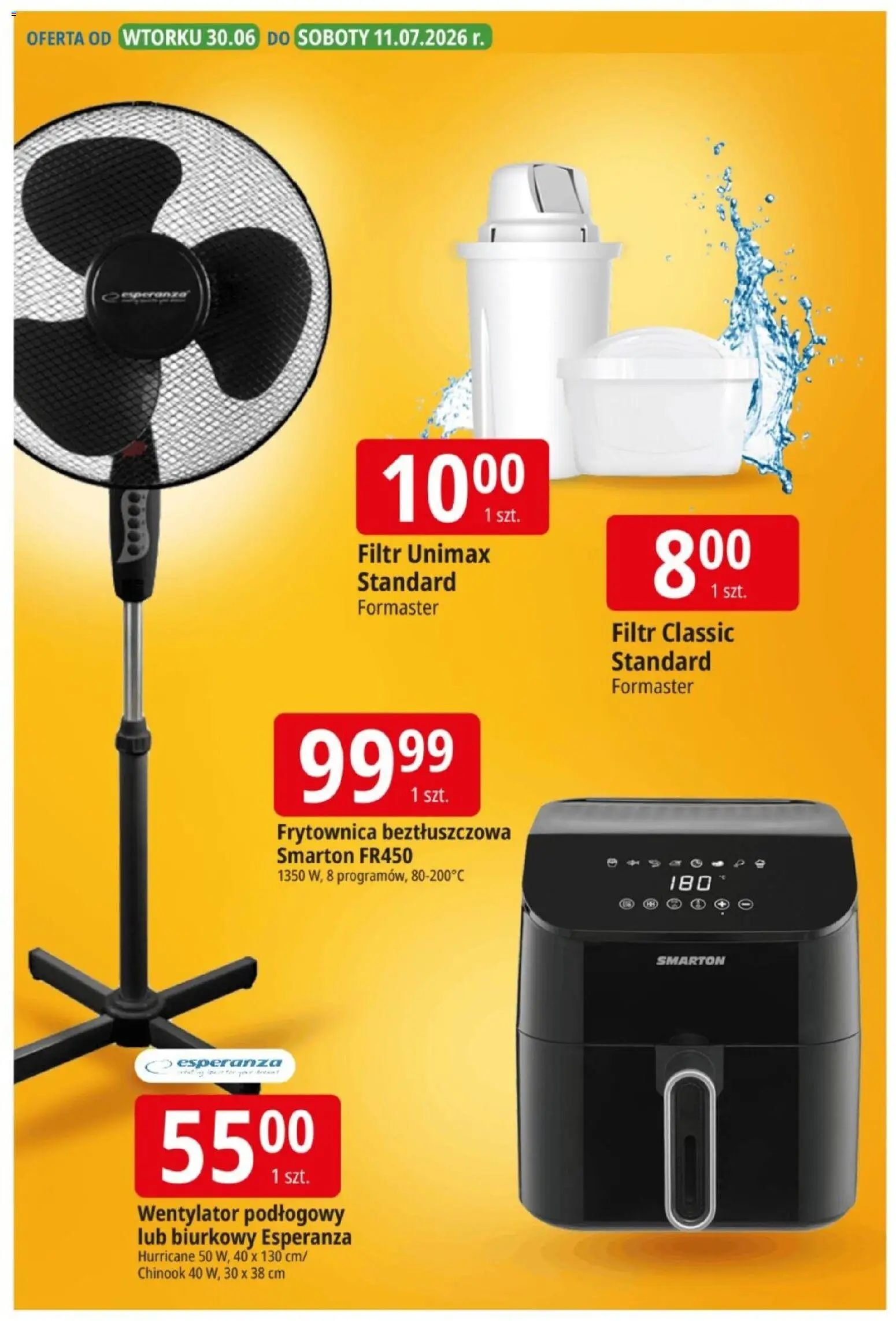 E.Leclerc gazetka - Hity cenowe od 30.06.2026 | Strona: 3 | Produkty: Wentylator