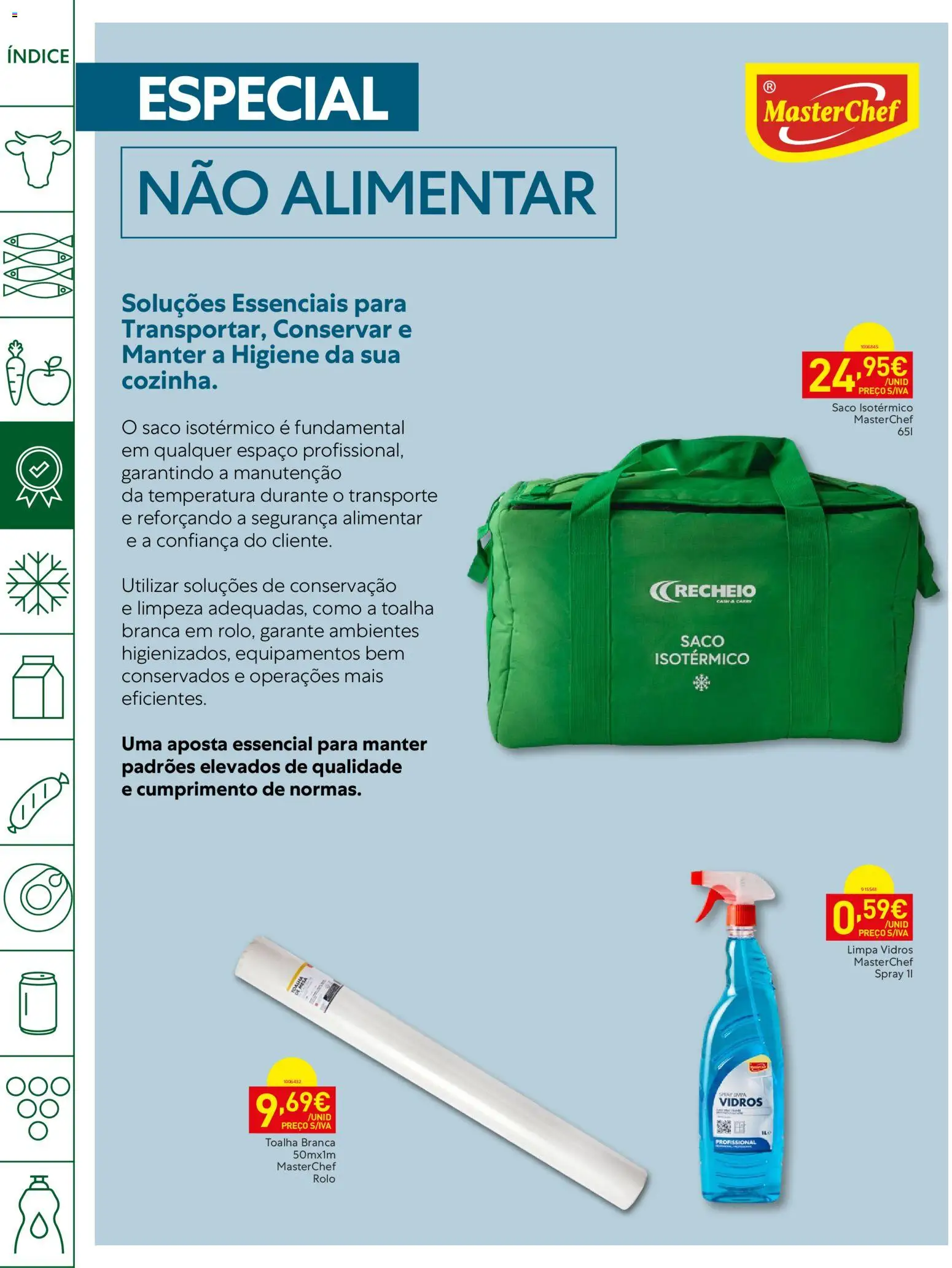 Recheio Horeca │ válido de 08/09/2026 | Página: 12 | Produtos: Saco, Limpa vidros