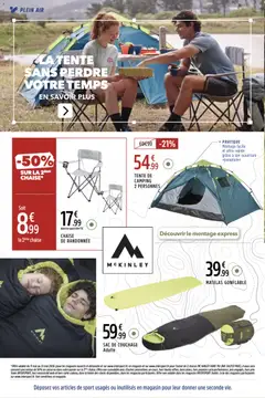 Intersport - Prévisualisation de Intersport catalogue valide à partir de 11.05.2026 | Page: 10 | Produits: Sac, Sac de couchage, Matelas, Chaise