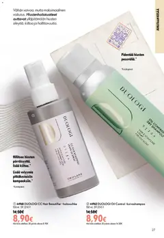 Oriflame-mainoslehti voimassa 15/07/2026 alkaen | Sivu: 27