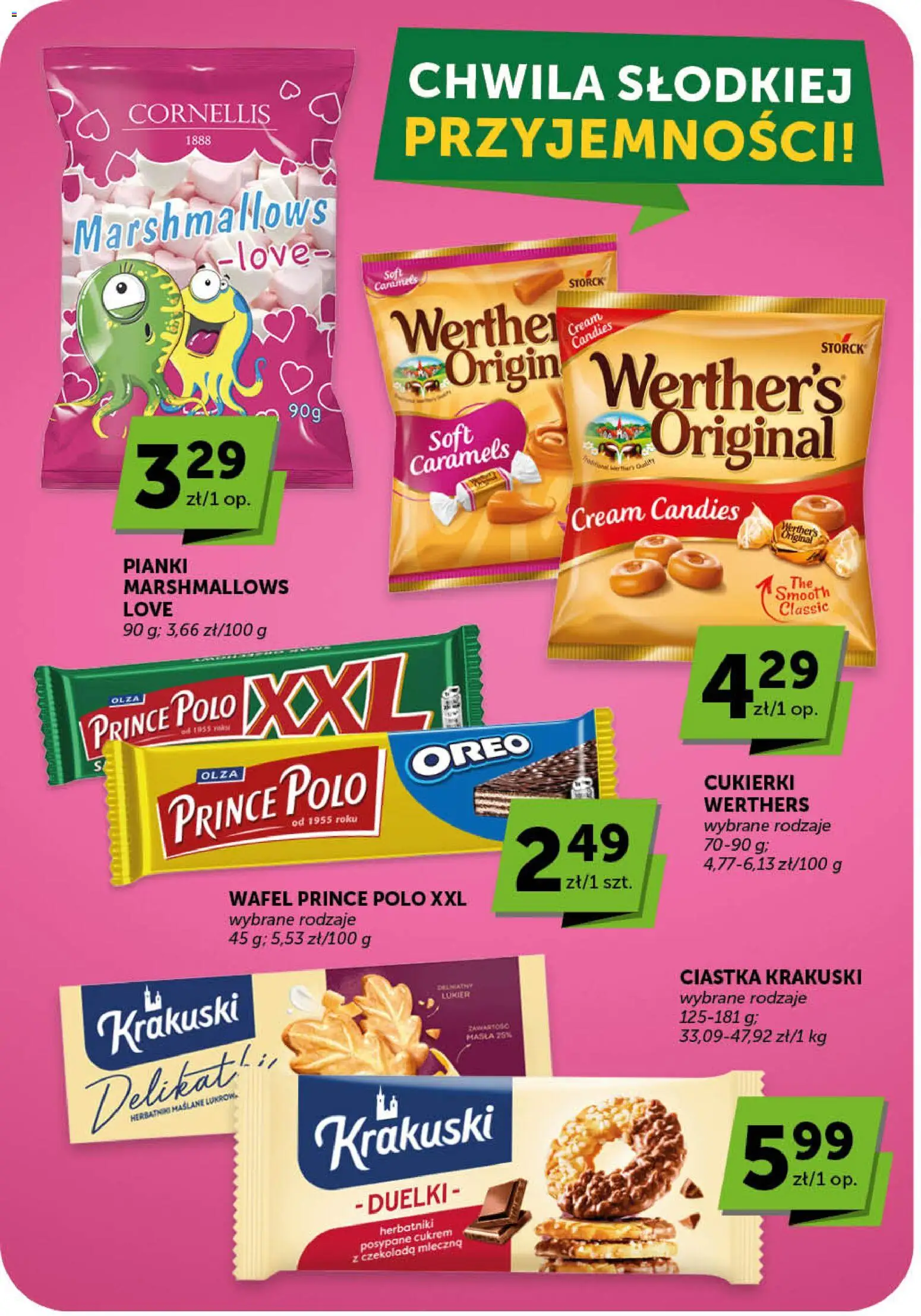 ABC gazetka - Minimarket od 21.05.2026 | Strona: 10 | Produkty: Prince polo xxl, Pianki, Czekolada, Pianki Marshmallows
