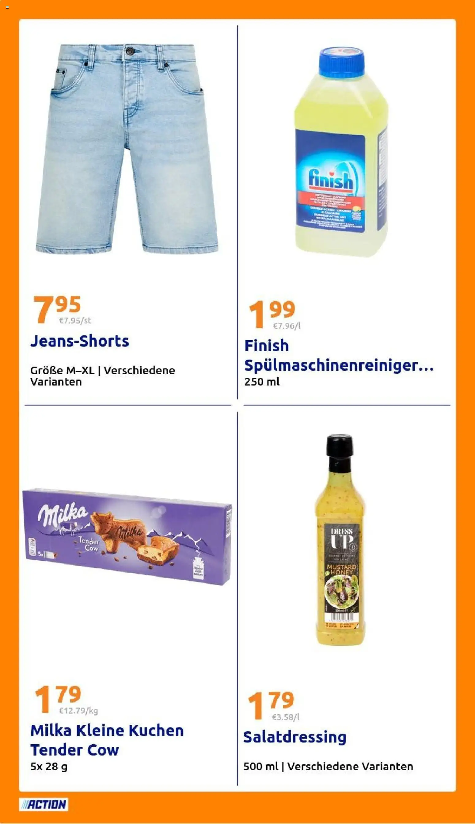 Action Prospekt – gültig ab 10.06.2026 | Seite: 28 | Produkte: Finish, Milka, Spülmaschinenreiniger, Kuchen