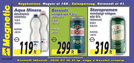 Magnetic Aktuális óriásplakátok - amely érvényes a következő dátumtól: 2026.07.16. | Oldal: 3