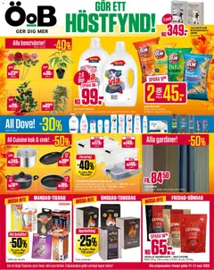 ÖoB erbjudanden - Förhandsvisning av reklamblad från butik ÖoB aktuell från 21/09/2026