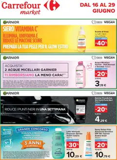 Anteprima del volantino Carrefour volantino Market L'Oreal valido a partire dal 16.06.2026