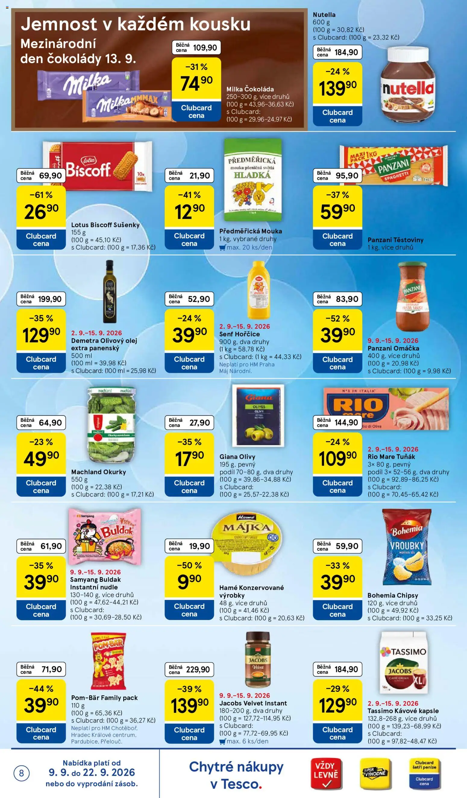 Tesco leták - Hypermarket od 09.09.2026 | Strana: 8
