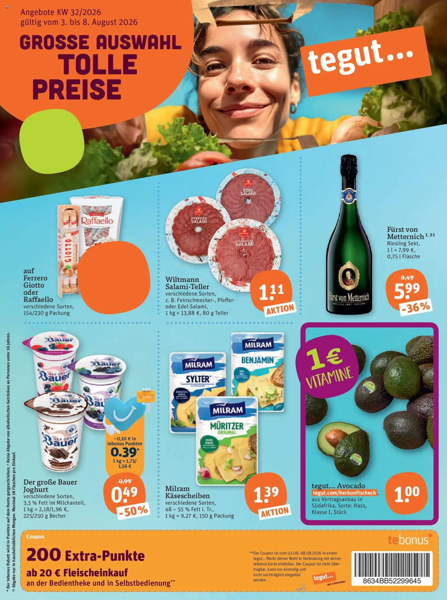 Tegut Prospekt – gültig ab 03.08.2026 | Seite: 3