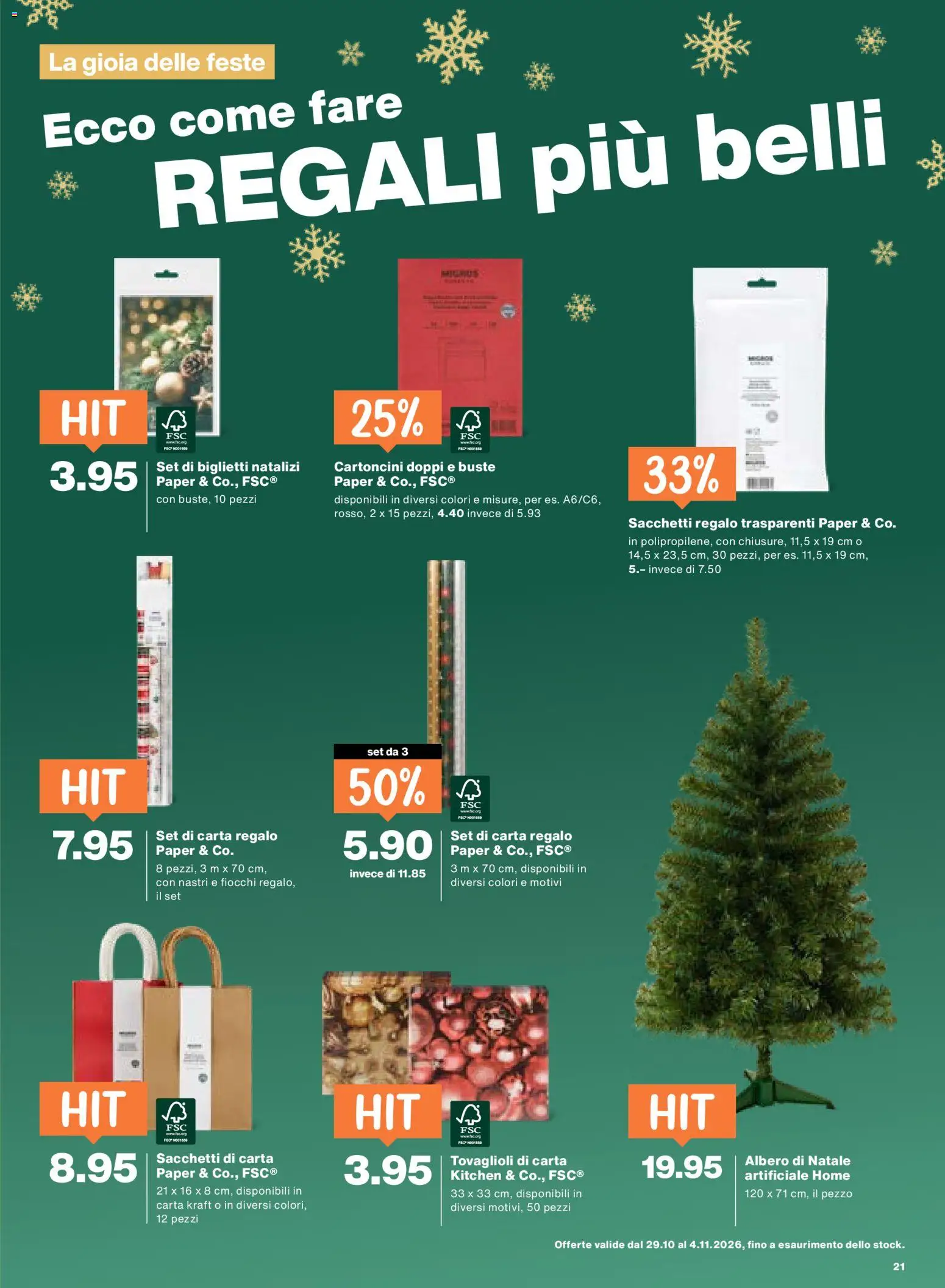 Migros aktionen IT – gültig ab 29.10.2026 | Seite: 21