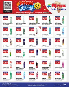 Africa Cash & Carry specials catalogue – valid from 02/07/2026