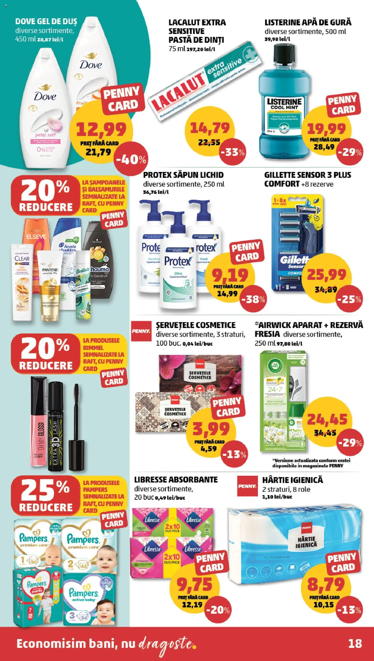 Noul catalog PENNY – valabil de la 19.08.2026 | Pagină: 18 | Produse: Aparat, Duș, Clear, Săpun lichid