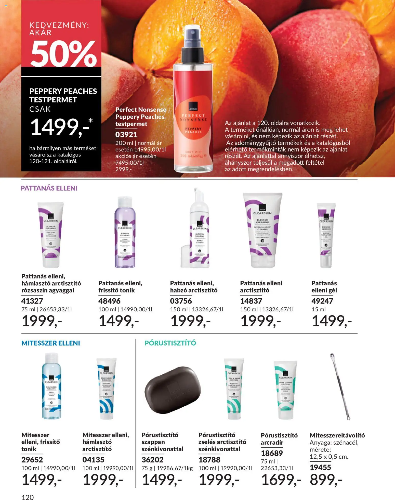 Avon akciós ujság - amely érvényes a következő dátumtól: 01.06.2026 | Oldal: 148 | Termékek: Testpermet, Body, Hámlasztó, Szappan