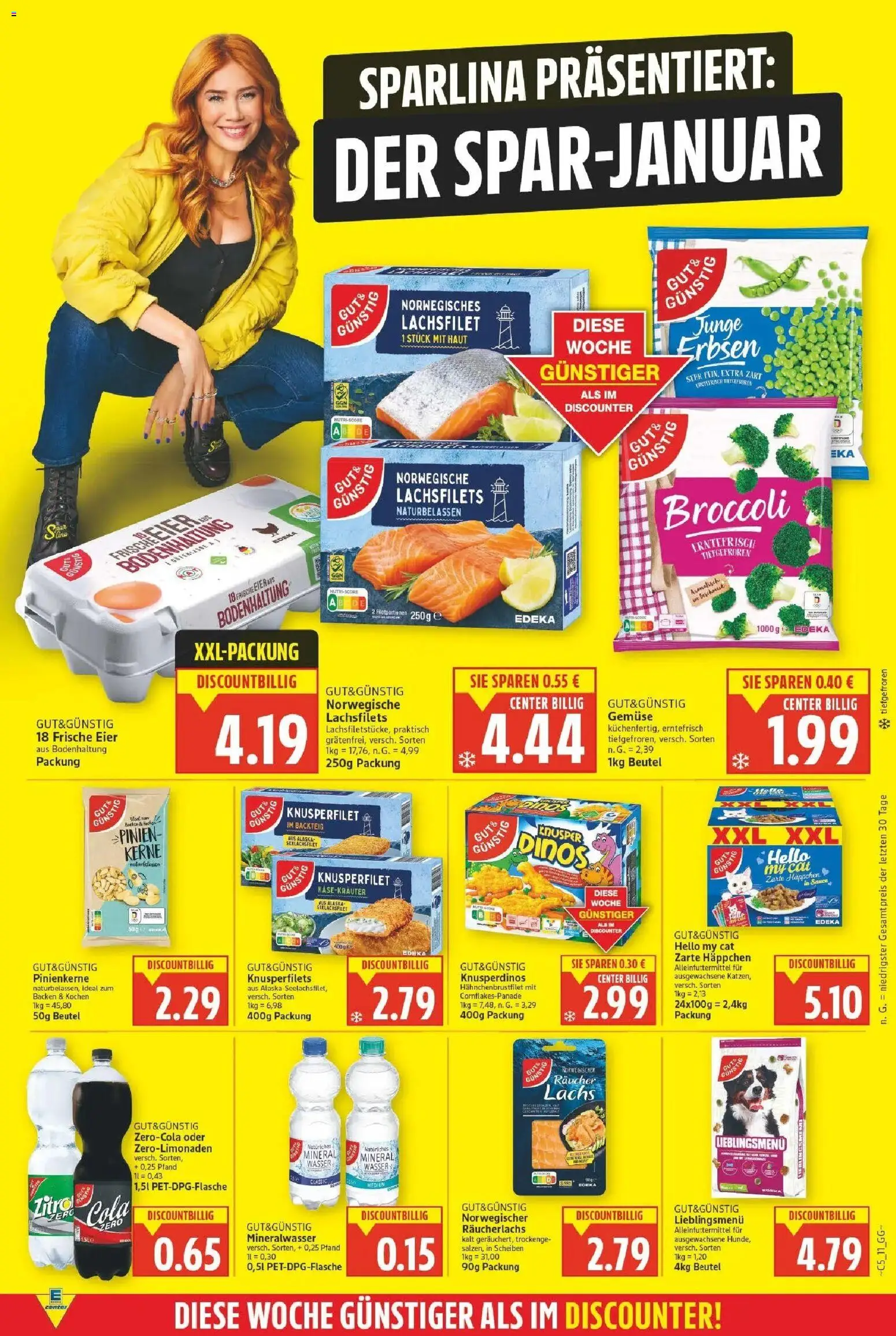 E center Prospekt Minden	 – gültig ab 10.05.2026 | Seite: 11 | Produkte: Eier, Lachs, Räucherlachs, Erbsen