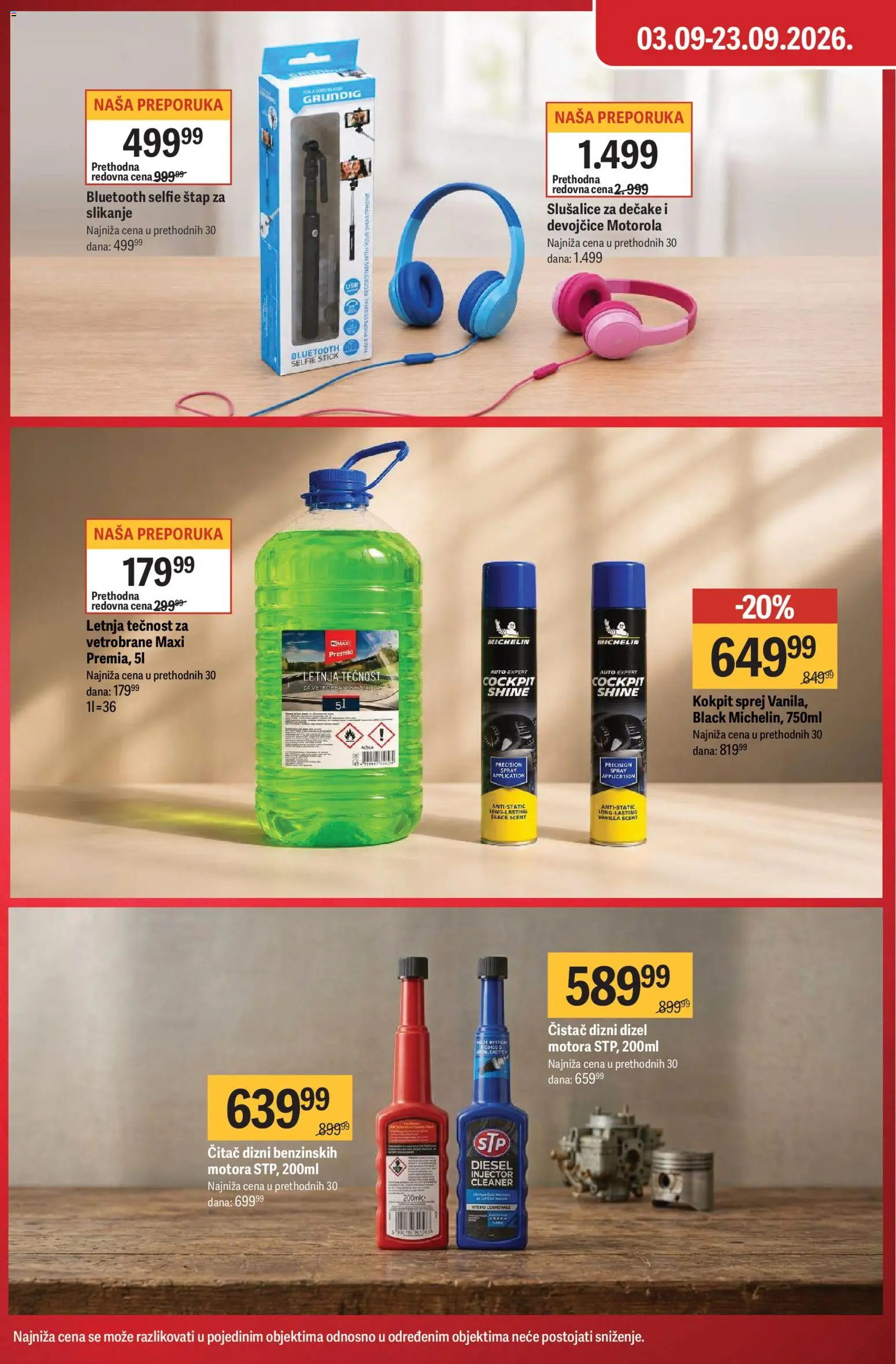 Mega Maxi katalog - važi od 03.09.2026 | Strana: 4 | Proizvode: Slušalice