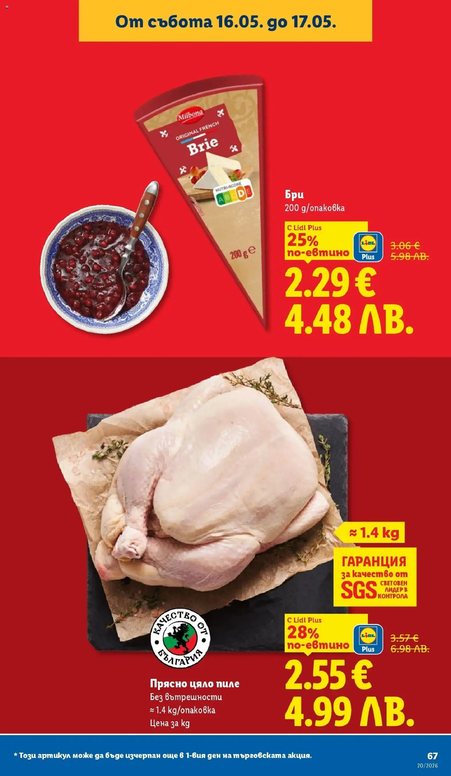 {H1} | Страница: 67 | Продукти: Пиле