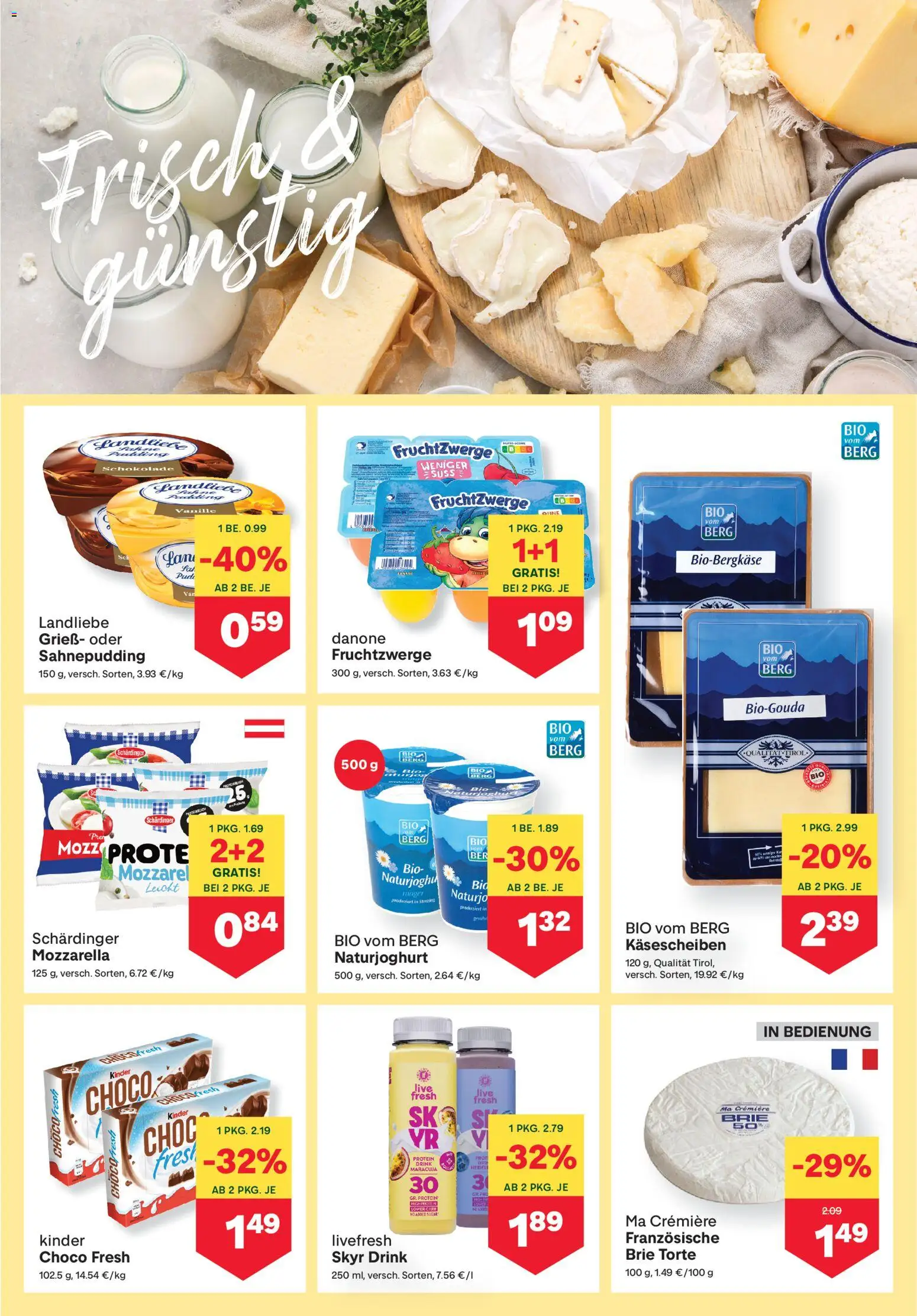 MPREIS Flugblatt gültig ab 13.08.2026 | Seite: 5 | Produkte: Grieß, Vanille, Schokolade