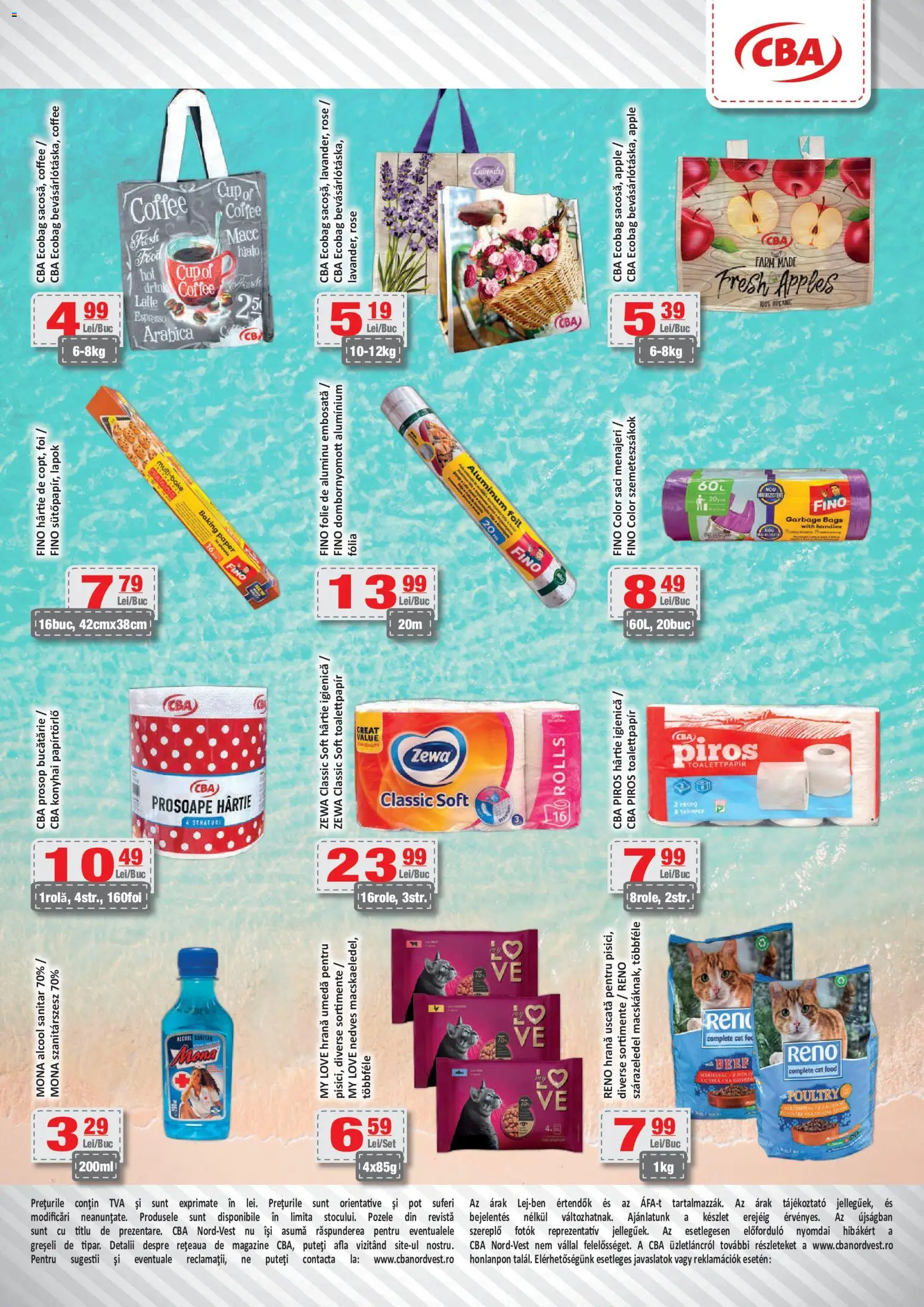 Noul catalog CBA – valabil de la 10.07.2026 | Pagină: 12 | Produse: Saci menajeri, Bucătărie, Apple