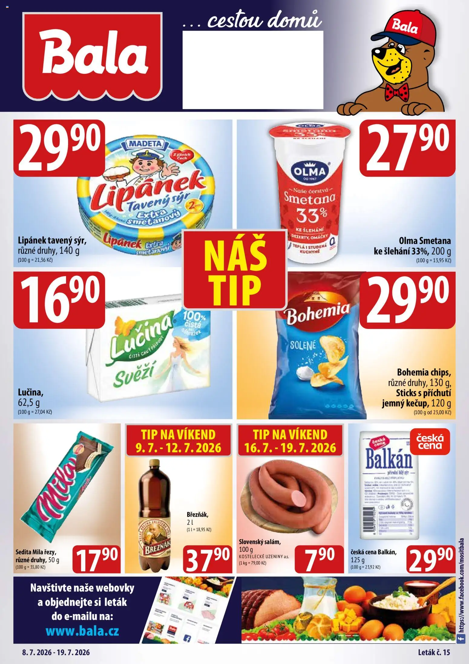 BALA velký leták od 08.07.2026 | Strana: 1