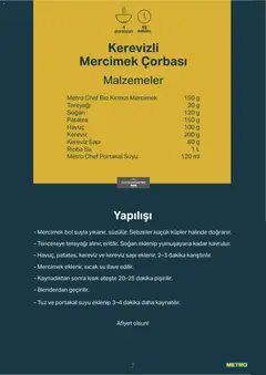 09 Eylül 2026 tarihinden itibaren geçerli olan Metro kataloğu önizlemesi | Sayfa: 7 | Ürünler: Tereyağı, Portakal, Patates, Soğan