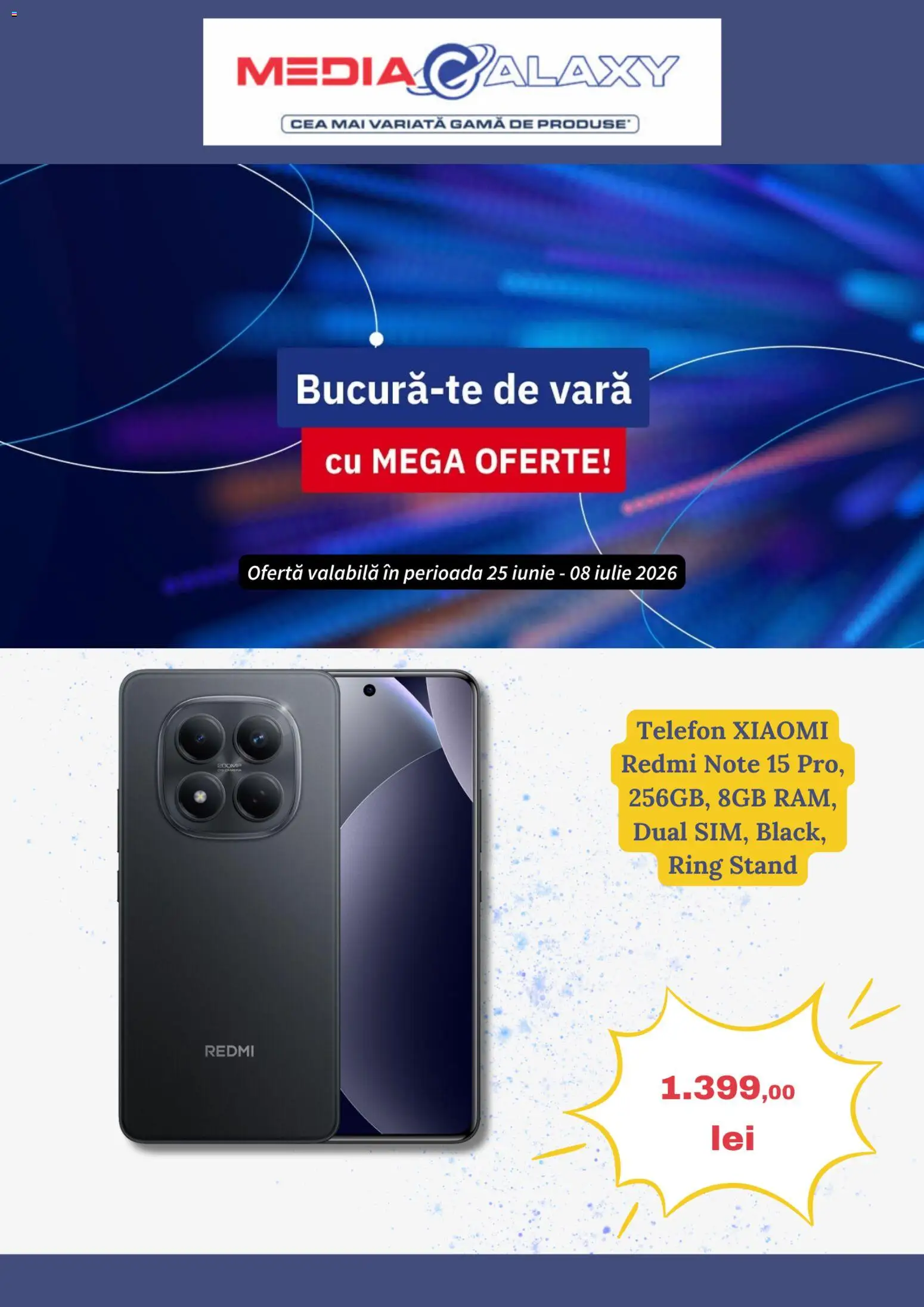 Noul catalog Media Galaxy – valabil de la 25.06.2026 | Pagină: 1