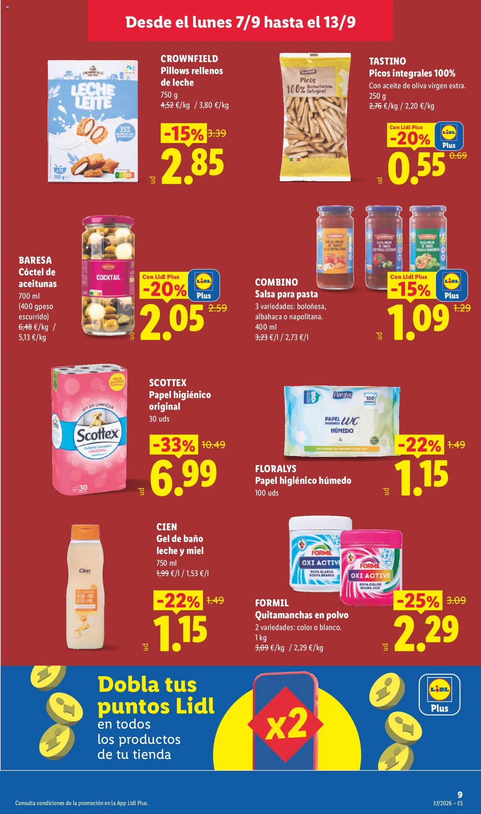 Lidl folleto │ válido desde el 07/09/2026 | Página: 25 | Productos: Polvo, Aceitunas, Té, Peso
