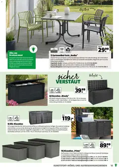 Hagebau Gartenjahr ab 13.03.2026 gültig | Seite: 15 | Produkte: Kissen, Box