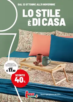 Anteprima del volantino Iper volantino Lo Stile Di Casa valido a partire dal 12/10/2026
