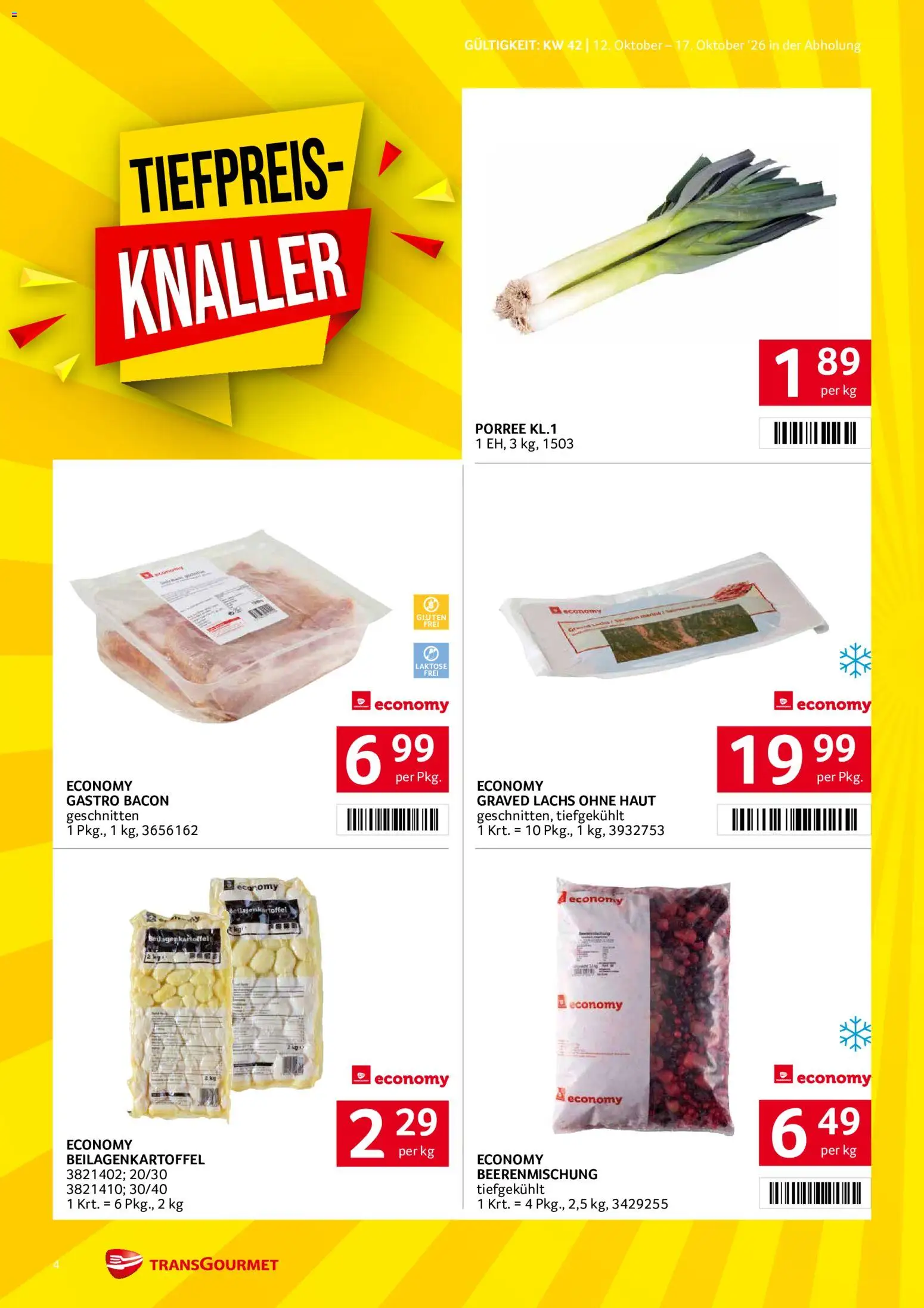Transgourmet Broschüre gültig ab 11.10.2026 | Seite: 4