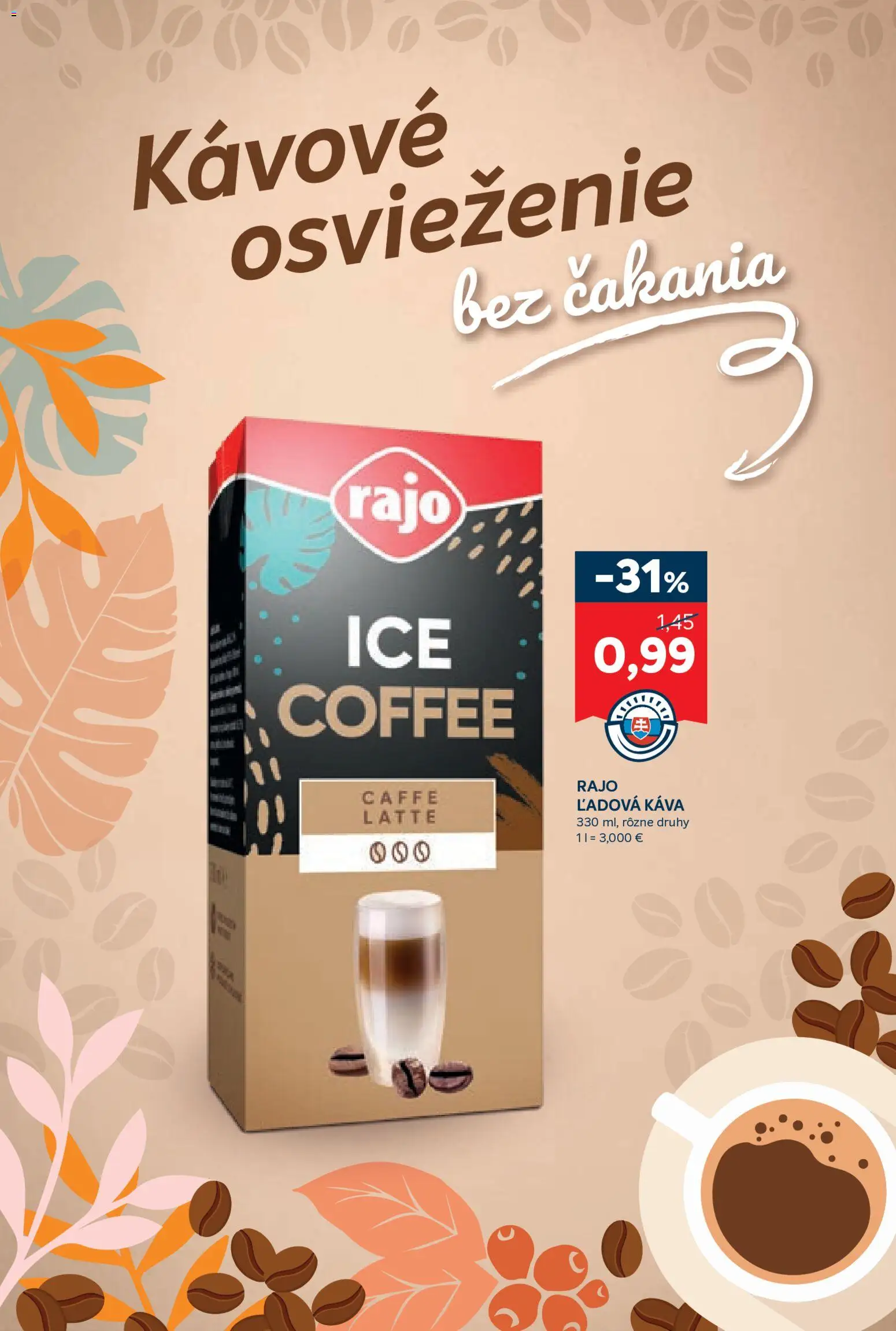 Nové Kraj akcie – leták je platný od 21.05.2026 | Strana: 8 | Produkty: Káva