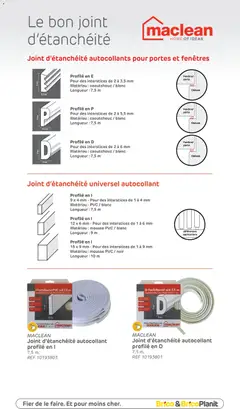 Brico Plan-it catalogue isolation - Voorbeeld van een folder van Brico Plan-it, geldig van 24/07/2026 | Pagina: 42 | Producten: Mes