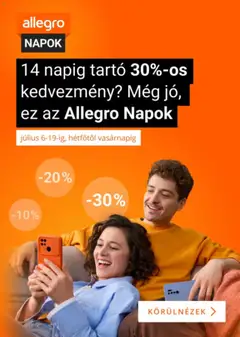 Allegro - amely érvényes a következő dátumtól: 2026.07.07.