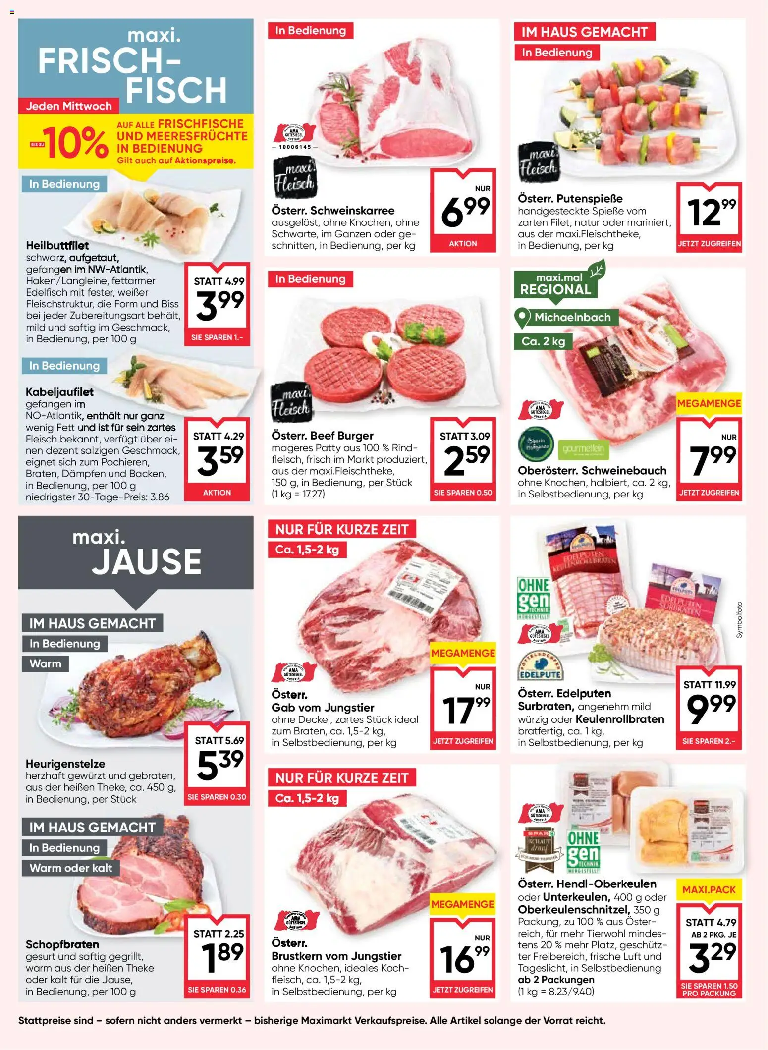 Maximarkt Flugblatt gültig ab 05.03.2026 | Seite: 8 | Produkte: Meeresfrüchte, Fisch