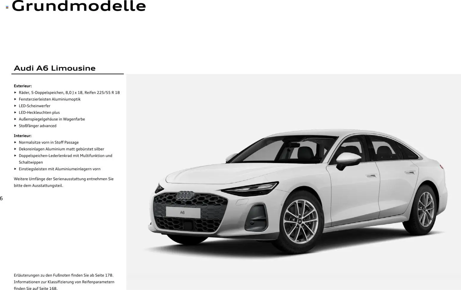 Audi A6 – gültig ab 14.09.2026 | Seite: 6