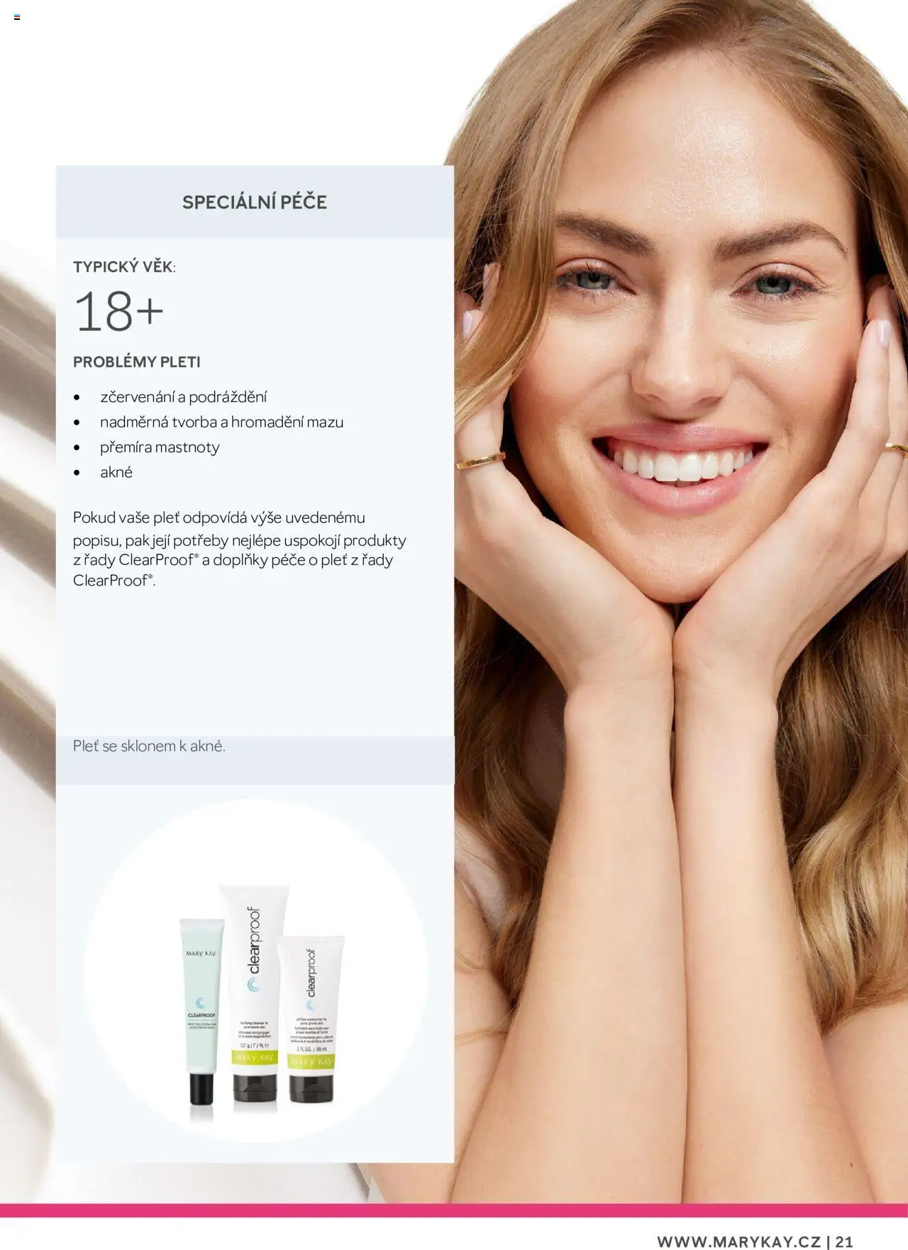 Mary Kay katalog - Průvodce péčí o pleť od 22.02.2025 | Strana: 21