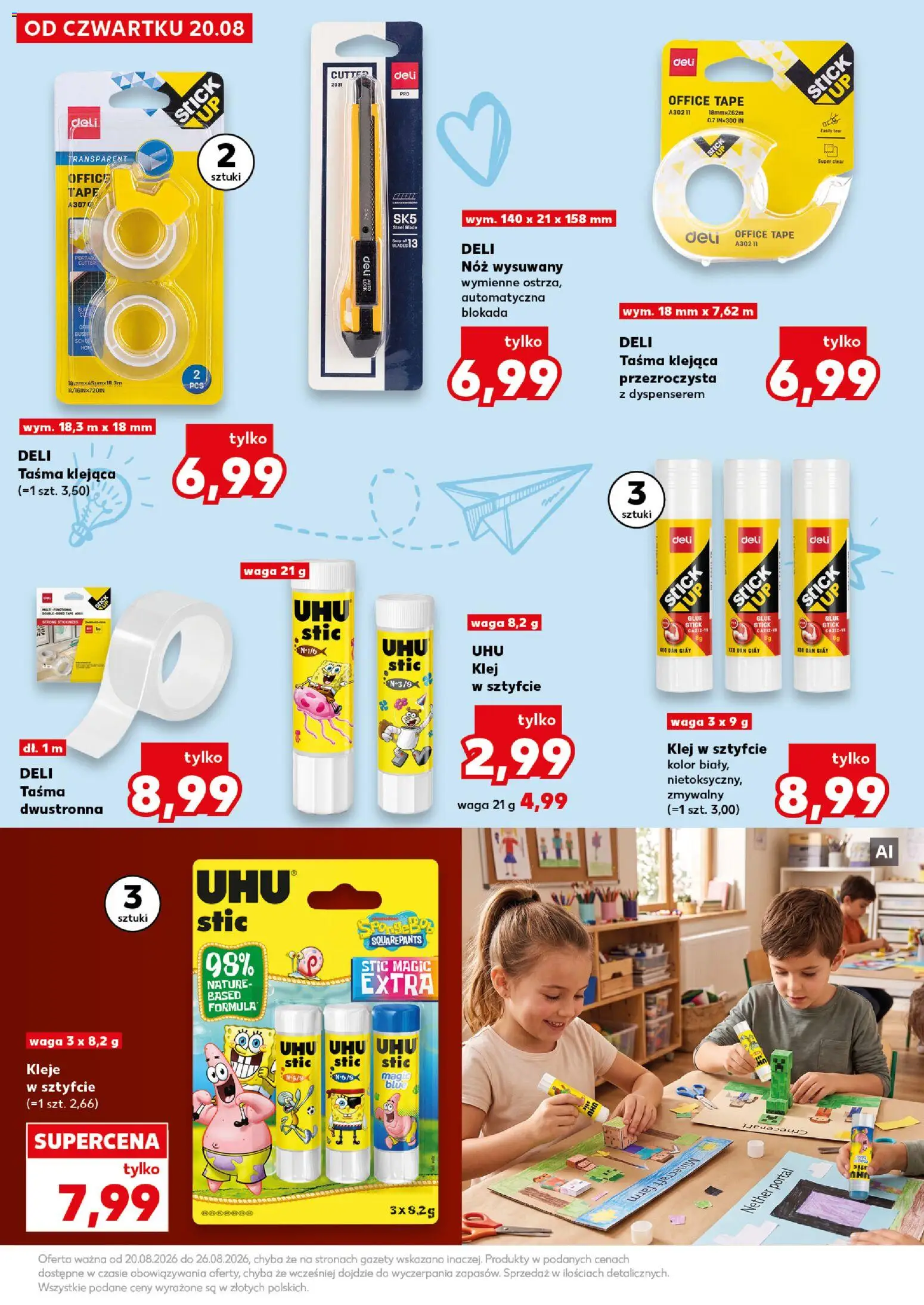 Kaufland Polsko leták - Nowy rok szkolny od 20.08.2026 | Strana: 13 | Produkty: LED