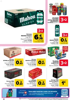 Vista previa Carrefour folleto válido desde el 26.05.2026 | Página: 46 | Productos: Cerveza, Té, Παρμεζάνα, Σπανάκι