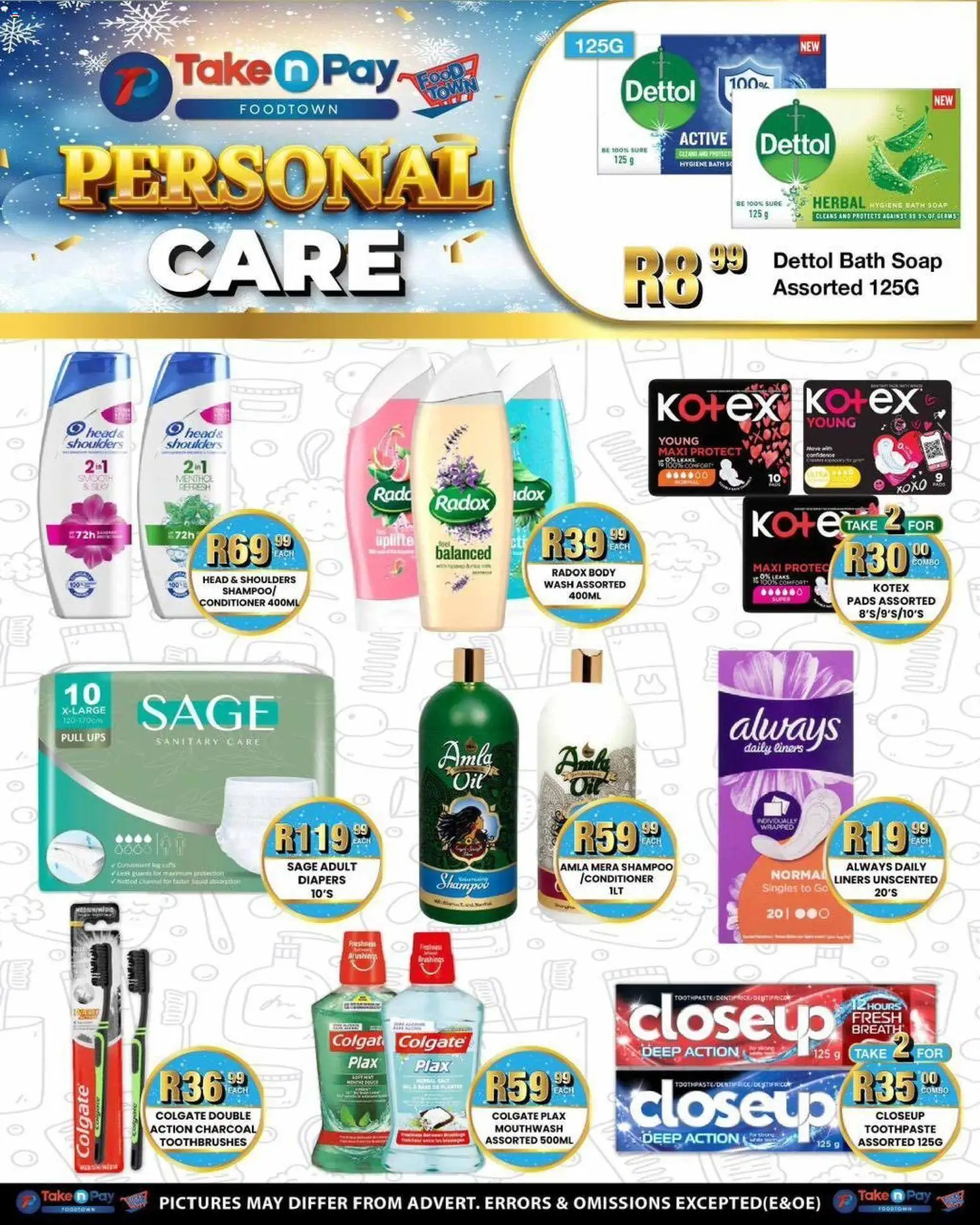 New Take n Pay catalogue – valid from 08.06.2026 | Page: 20 | Products: Bath, Shampoo, Conditioner, Body wash